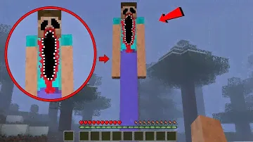 😨 Длинноногий Реально существует на Страшном сиде в Майнкрафт!