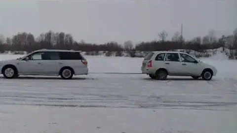 Subaru против Лады Калины