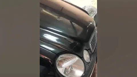 Упала пневма подвеска Mercedes w211  e320 . Решение .