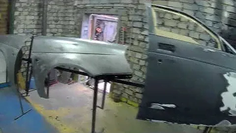 LADA Приора Универсал, устранение кузовных болячек и покраска.