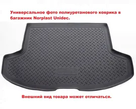 Коврик в багажник Ford Focus IV (WAG) (2018) Форд фокус 4 универсал вагон Norplast ( Норпласт ) Unidec NPA00-T22-252 Модельный Полиуретановый Поддон багажника С бортами / бортиками Чёрный