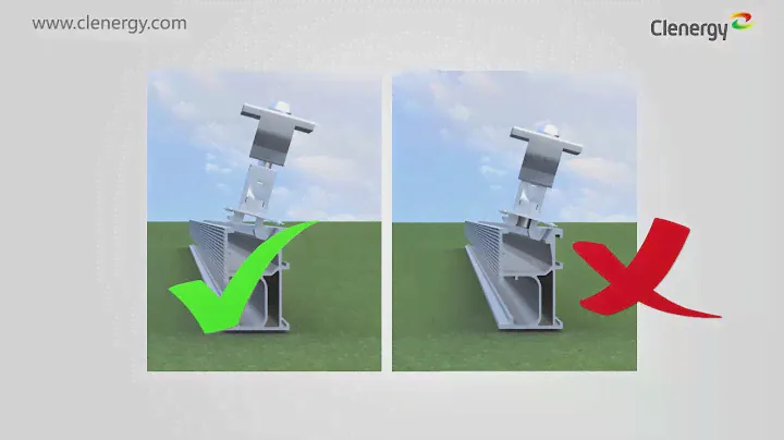 Install Universal Clamps with ECO Rail for Solar Roof Mounting System