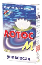 СМС Лотос Универсал стиральный порошок, 450гр/24