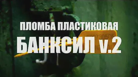 Номерная пластиковая пломба Банксил v.2