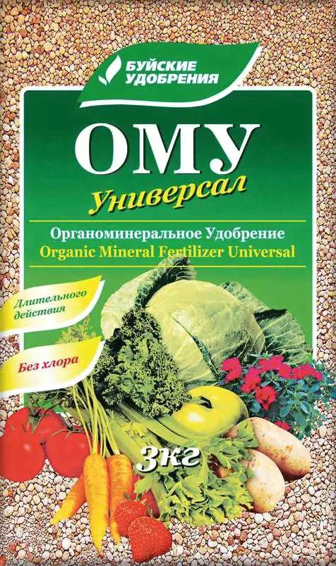 Удобрение Универсал 3 кг ОМУ (БХЗ)-0