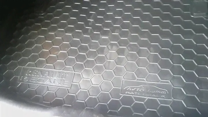 Коврик в багажник RENAULT Megane III хетчбэк 2010 г. (AVTO-GUMM)