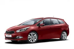 Коврики в салон Kia Ceed II (JD) Универсал (2012 - 2018)
