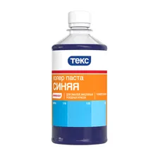 Колер паста Текс Универсал №06, синяя, 0,5 л