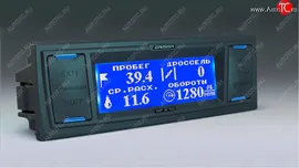 Бортовой компьютер Gamma GF 270 Лада 2107 - Приора ( 2170 седан, 2171 универсал, 2172 хэтчбек, 21728 купе) (Черная)