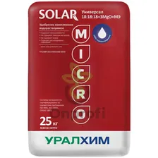 Удобрение SOLAR Универсал 18-18-18+3Mg+МЭ