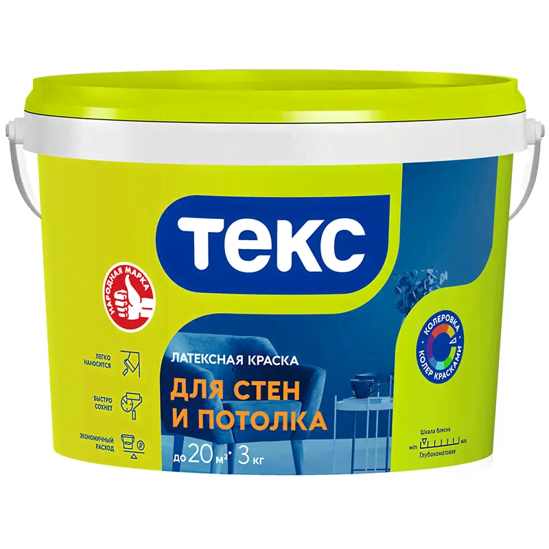 ТЕКС Краска Универсал-0