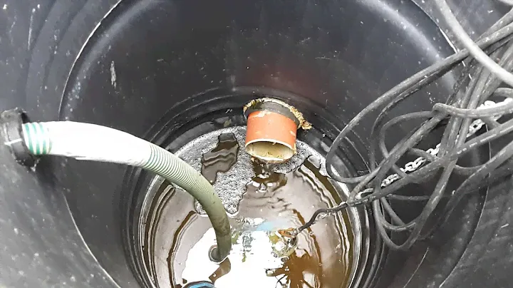 Очишенная вода из септика ТАНК