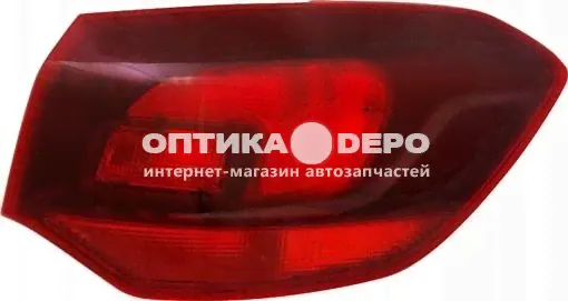 ASTRA фонарь задний внешний правый (универсал) (DEPO) тонированный для OPEL ASTRA
