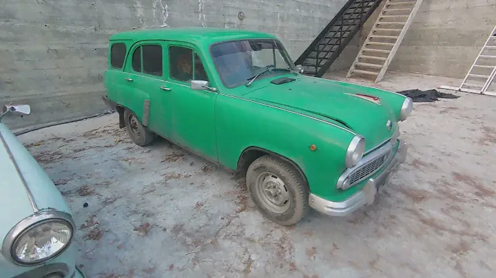 москвич 423, 1957. прибыл в Иркутск. Moskvich-Land.