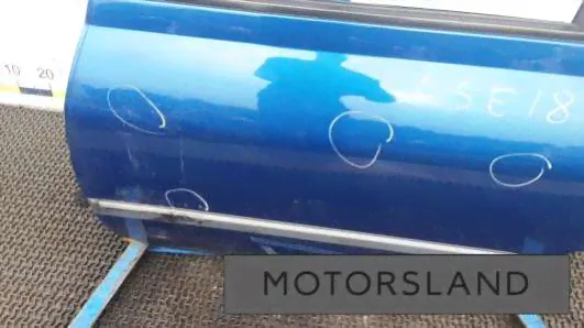 Дверь задняя левая PEUGEOT 406 универсал 2000г. (артикул 056-LSE18FG01)