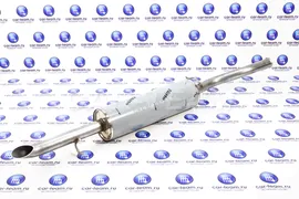 Глушитель "STT" из нержавеющей стали на Лада Приора (седан, универсал) без насадки