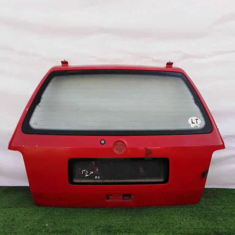 Крышка багажника VOLKSWAGEN GOLF 3 1992- универсал красная Б/У-0