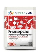 Водорастворимое удобрение Универсал 100гр ТМ JOY УРАЛХИМ /20шт/