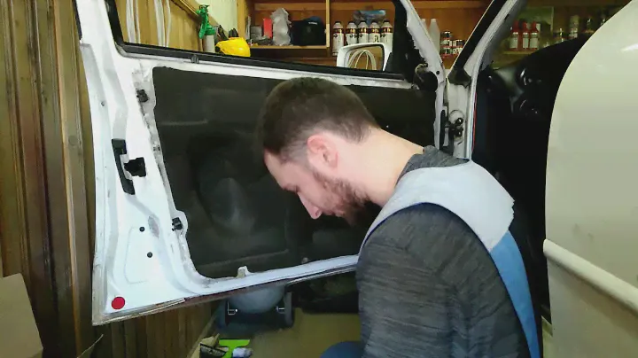 ремонт форд мондео 2 (разбор дверные карты)кузовной ремонт# ford#mondeo mk2#